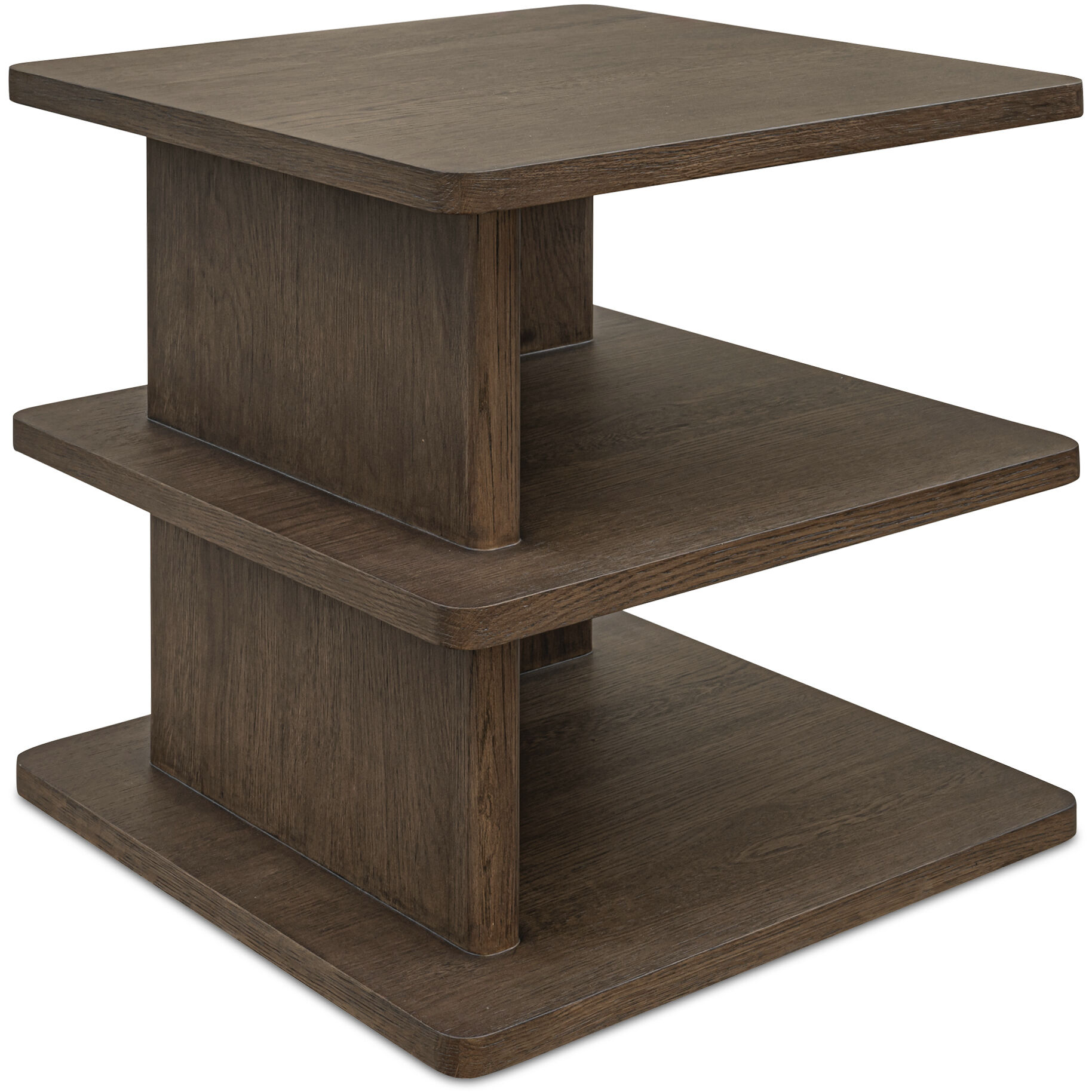 Casey Side Table in Brown